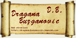 Dragana Buzganović vizit kartica
